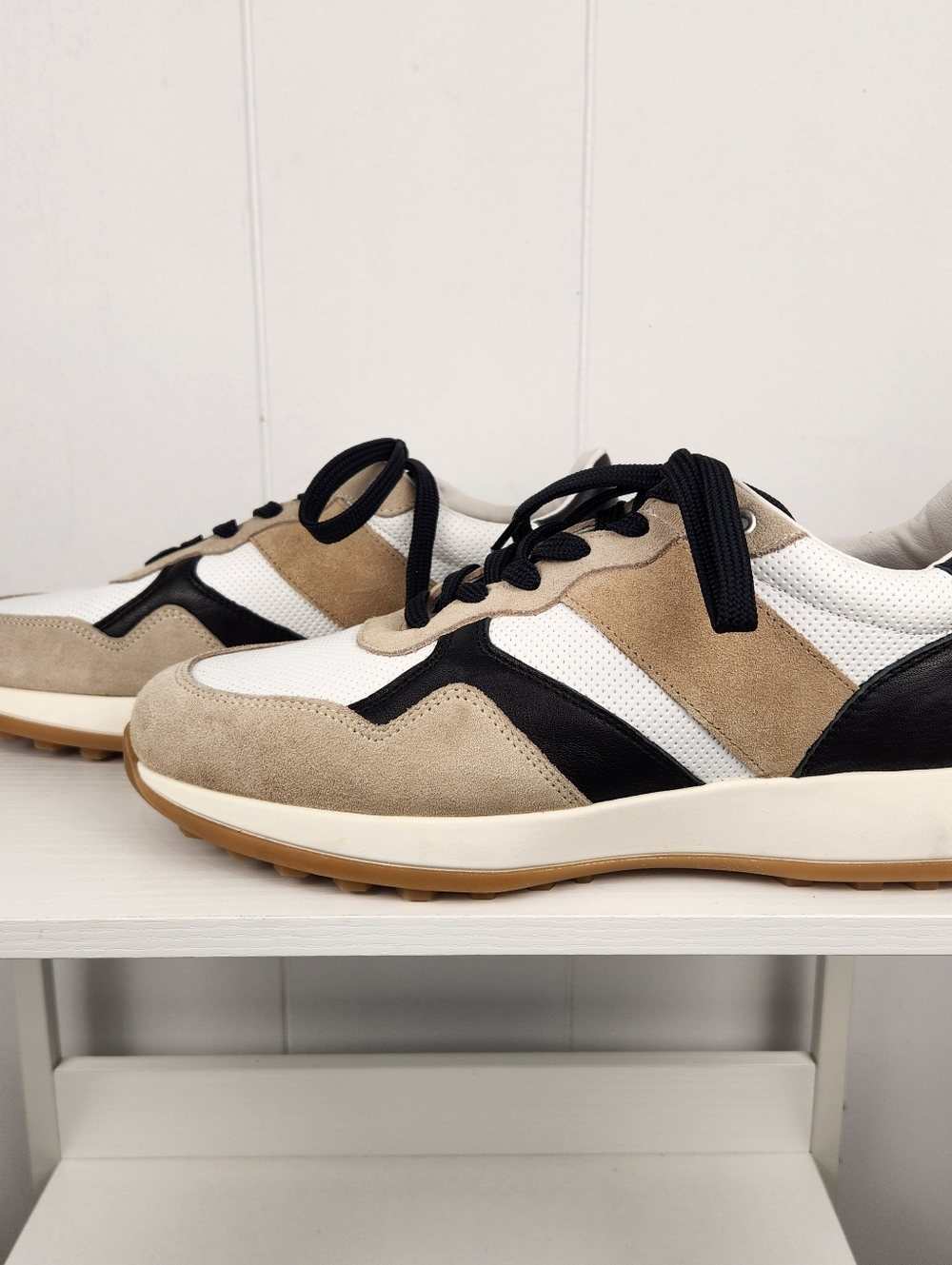 NEW Naot Sunset Sneaker Womens 40 US 9.5 Brown Black Athletic Shoes